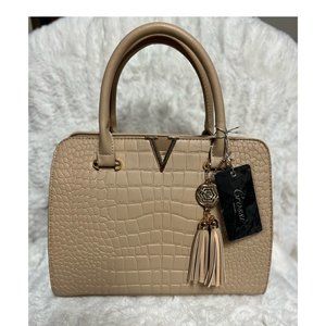 Crossi Faux Alligator Handbag